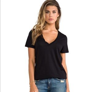 NWOT Splendid black v-neck